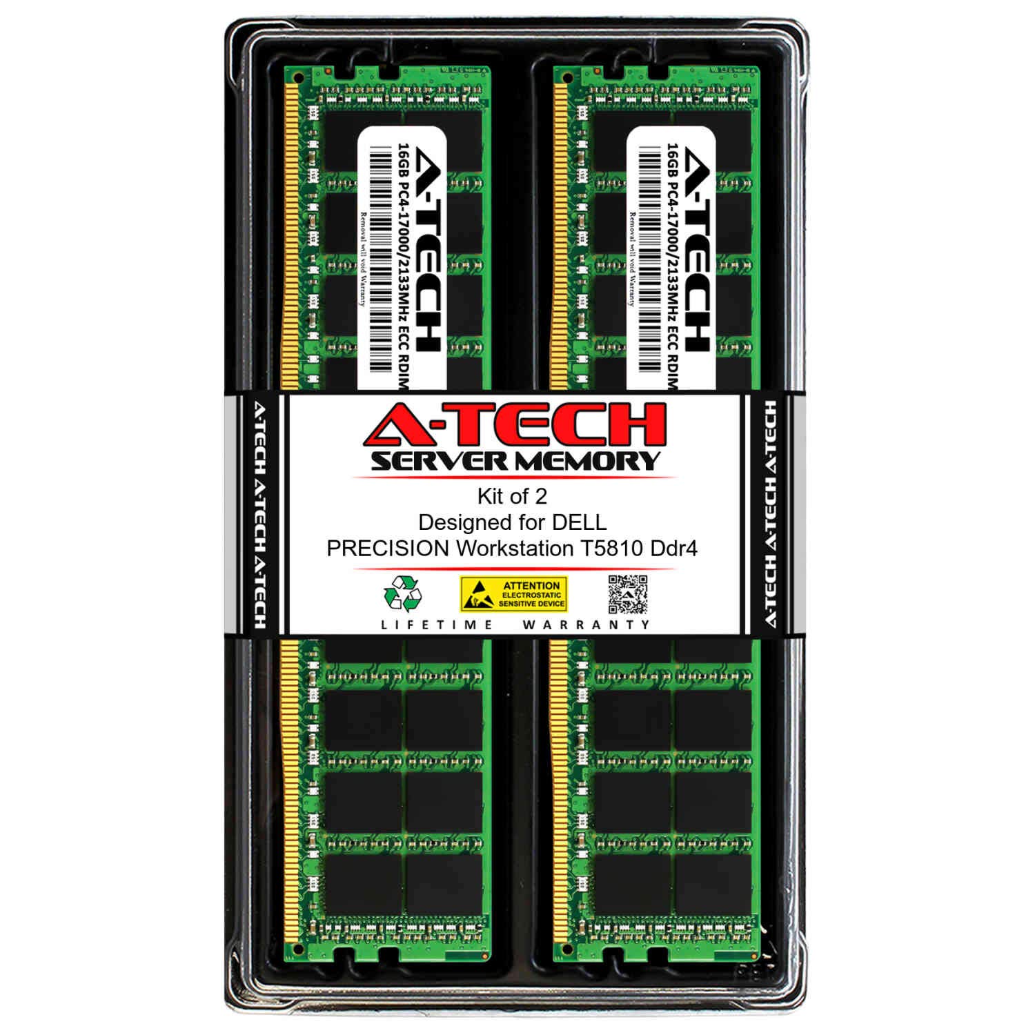 A-Tech 32GB (2X 16GB) RAM for DELL Precision Workstation T5810